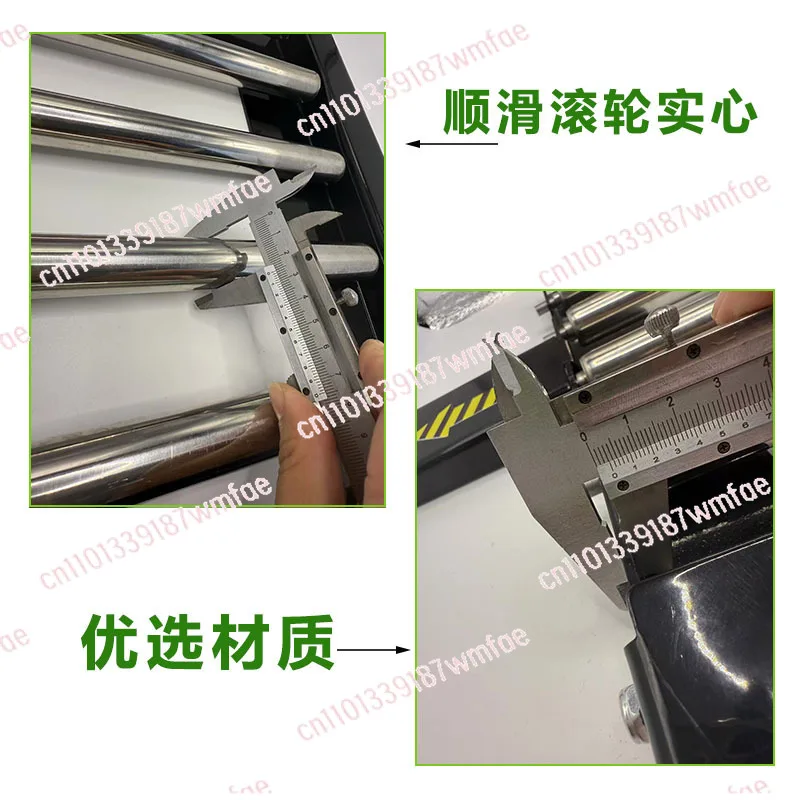 Shovel Cutting Saving Fast Rolling Plate Sliding Base Tire Raking Machine Tire Shoveling Roller Plate Auxiliary