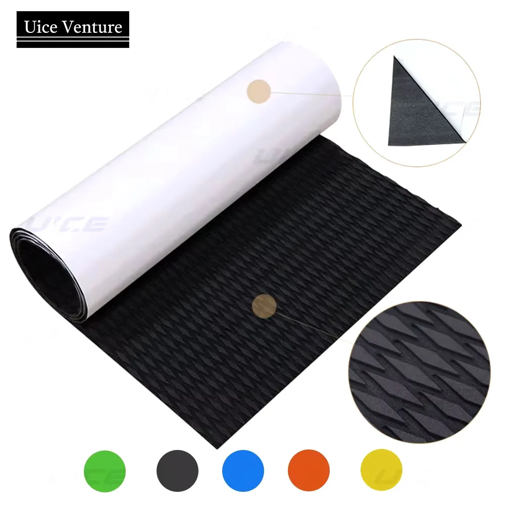 Surfboard Traction Pad 120*30cm EVA Non-slip Grip Mat Trimmable Sheet For Kayak Yacht Pool Skateboard Surfboard Traction Pads