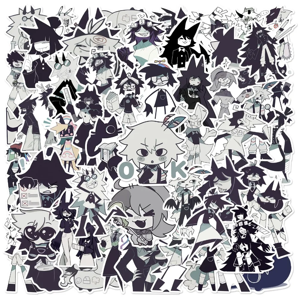 10/50 قطعة ملصقات التعليم الورقية الأساسية ملكة جمال دائرة الكتابة على الجدران ملصقات DIY بها بنفسك الهاتف الغيتار حقيبة كمبيوتر محمول ملصق مضاد للمياه #3