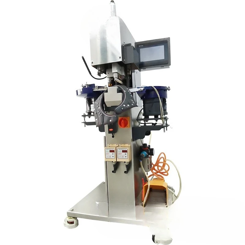 Jeans button riveting machine, automatic fastening machine
