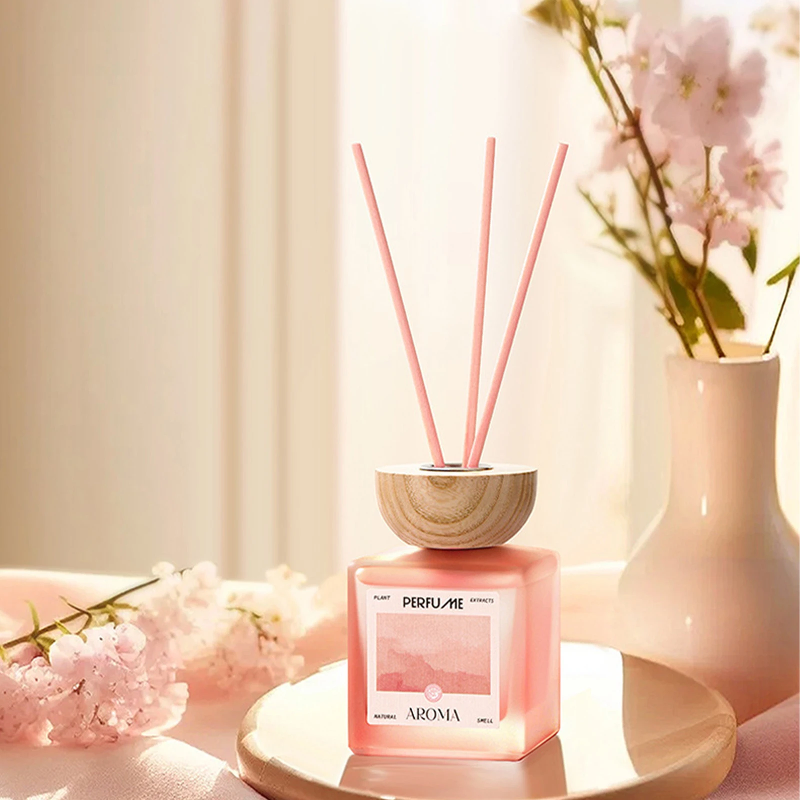 Home Fragrance Set Gift - 200ml Reed Diffuser Gift Set, High