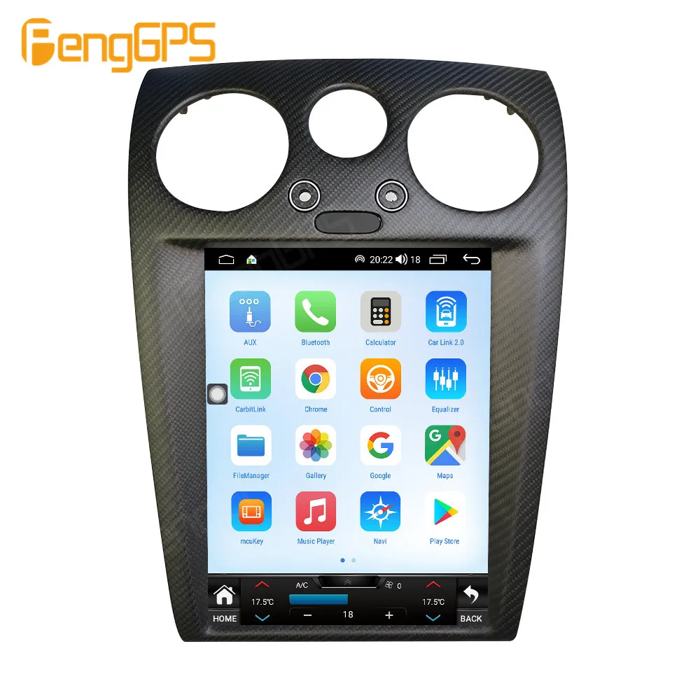 For Bentley Continental Flying Spur 2004 - 2015 Android Car Radio Carbon Fibre Screen 2din Stereo Receiver Autoradio Unit