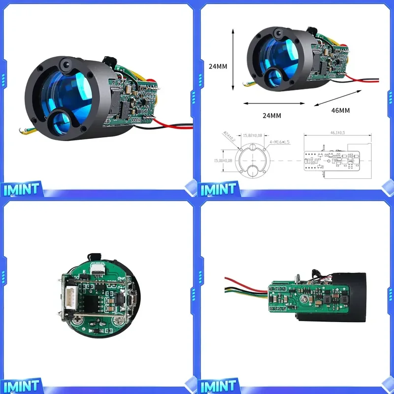 600M 1000M 1500M Telemetro Range Finder Distance Meter Module LWNV7 Metro Rangefinder Sensor