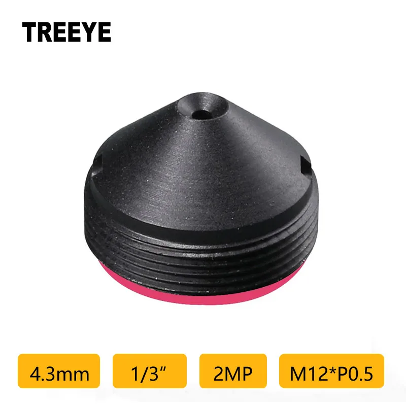 

HD 2.0Megapixel 4.3mm Pinhole Lens 1/3" CCTV Lens Video Surveillance Camera Security M12 Lens 83Degrees F2.5 No Distortion