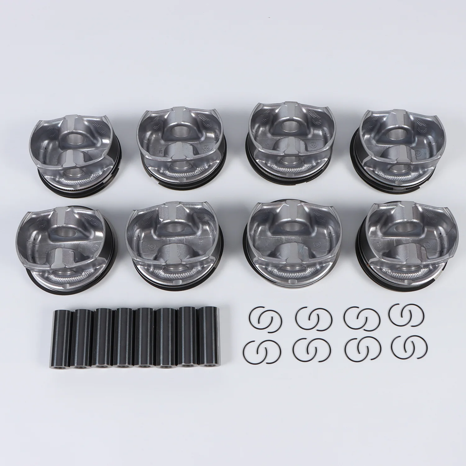 8Pcs M156 Engine Pistons Rings Set STD Φ102.25mm 1560300017 1560300217 For Mercedes-Benz C63 E63 SL63 AMG W204 W211 6.2 6.3 V8 view 2