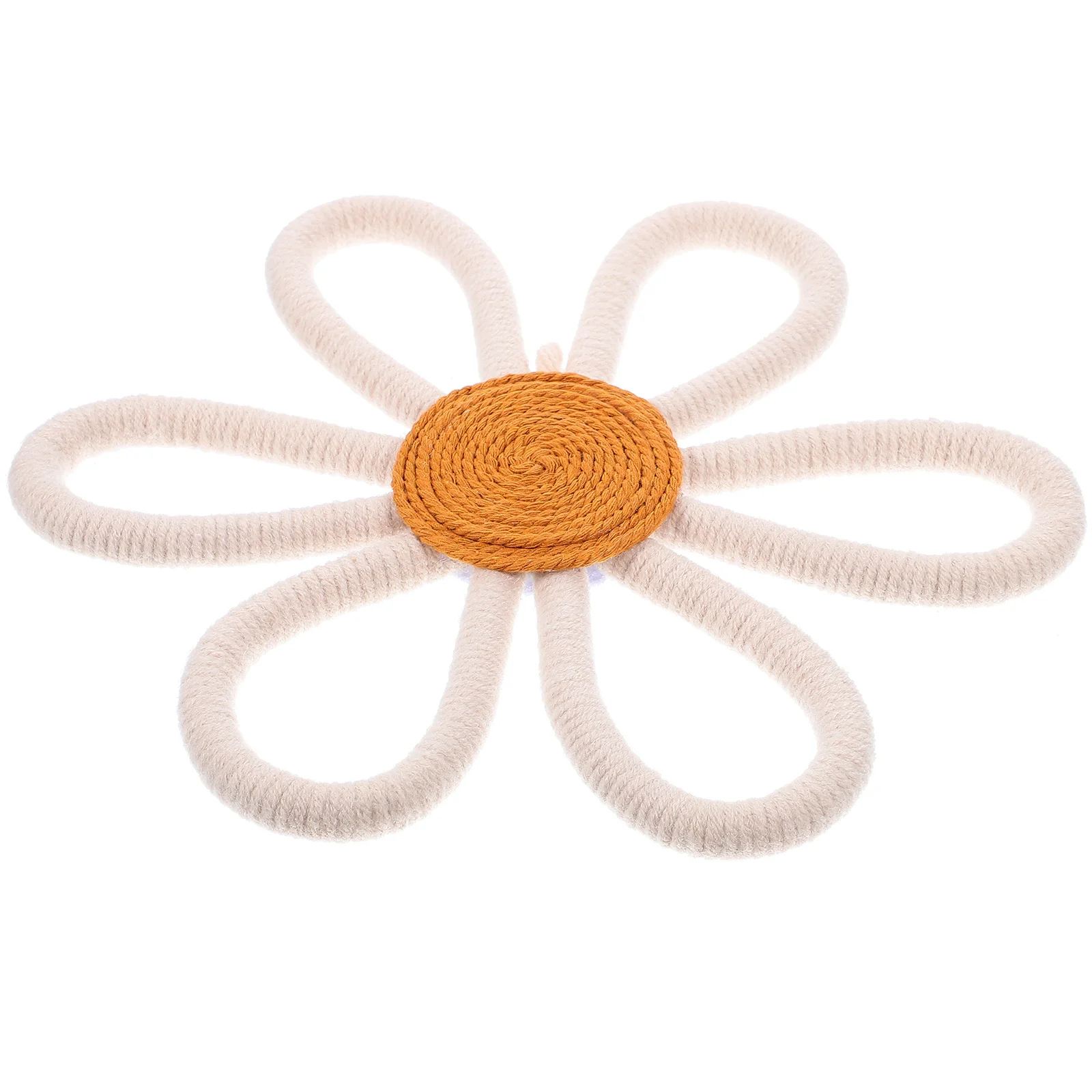 البوهيمي المنسوجة ديزي جدار ديكور الأزهار شنقا الديكور لغرفة الحضانة شيك زهرة ديكور للتعليق على الحائط