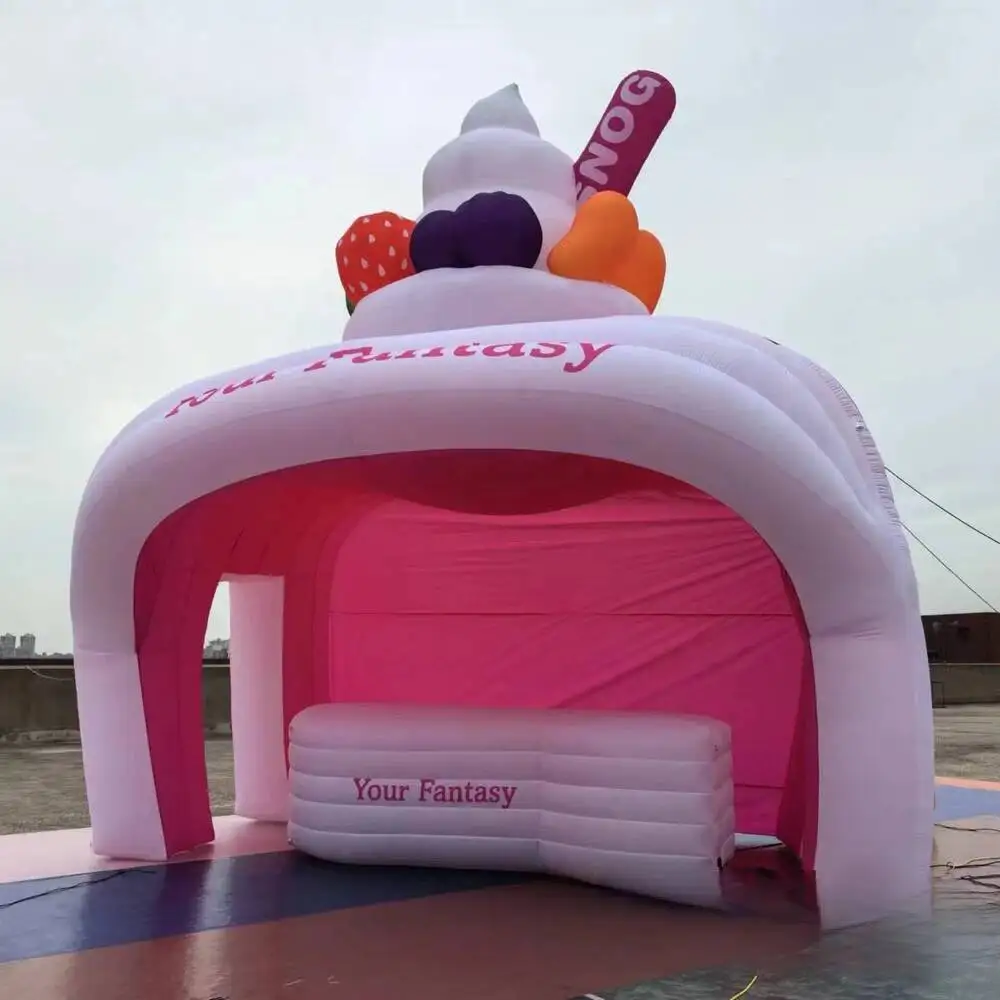 Concession Stand Ice Cream Event Food Drink Tent Bar Booth Inflatable Carnival Treat Shop For Party