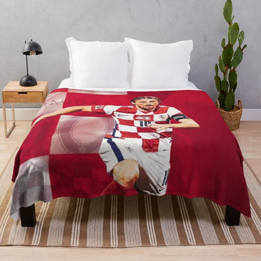 Luka Modric Posters Wallpaper Throw Blanket decorative Single Blankets