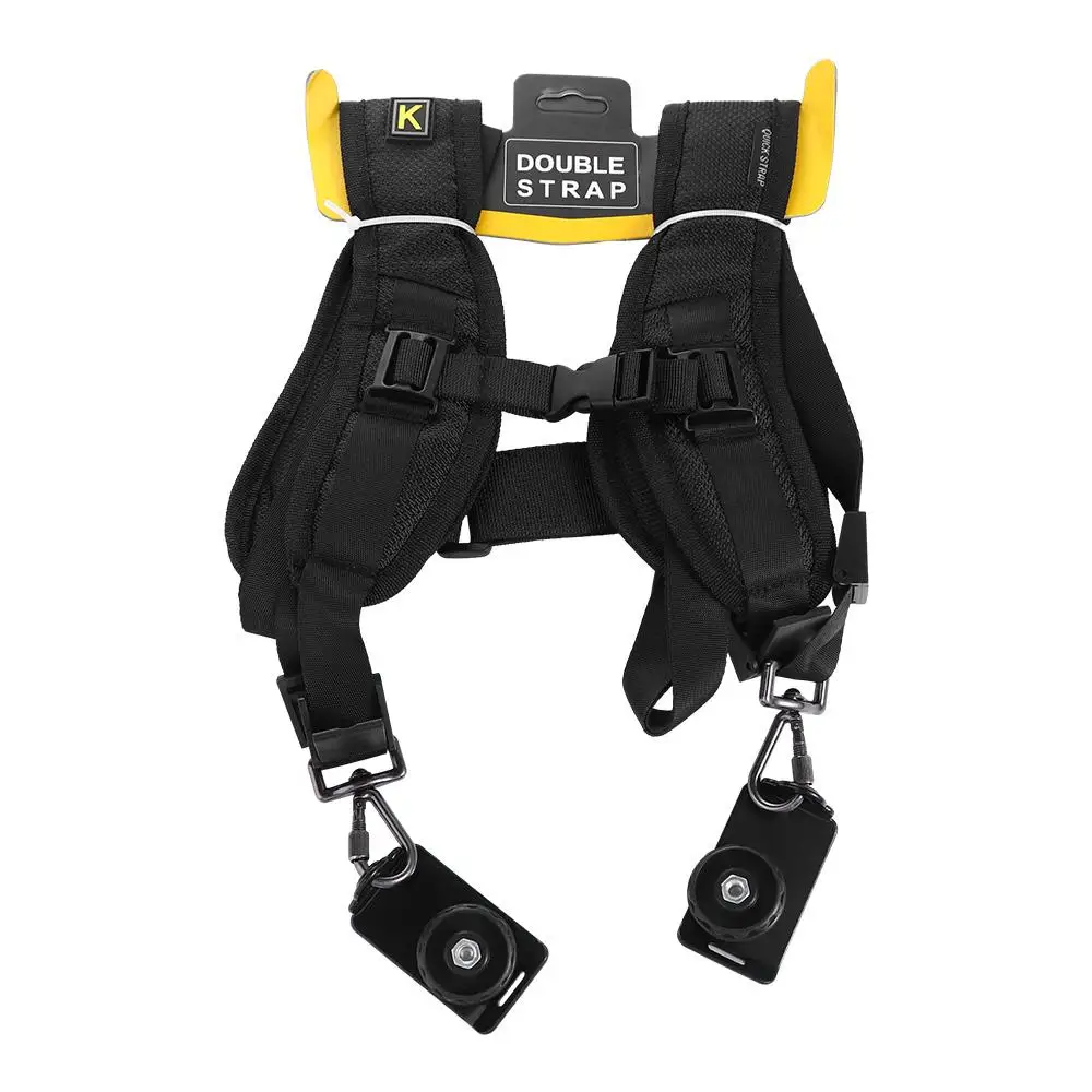 Accessories for 2 Cameras Digital Camera Rapid Sling Belt Double Camera Strap Dual Camera Belt DSLR Strap Camera Shoulder Strap