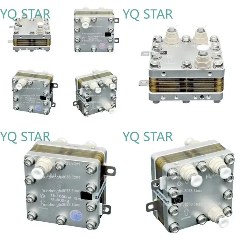 1000ml Double Suction Electrolyzer PEM Proton Membrane Hydrogen Generator for Water Electrolysis