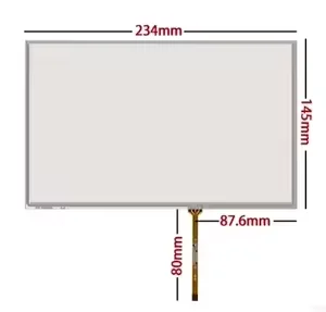 

10.2 inch 234mm*145mm ST102001 Touch Screen Glass Panel Repair Repalcement
