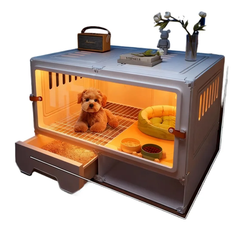 Kennel Toilet Integrated Bigbear Teddy Corgi Villa Home Indoor