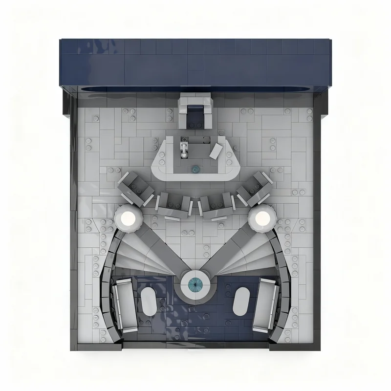 1178pcs MOC Star Battle Chancellor Valorum S Office Diorama Model Building Blocks Construction Christmas Gifts Toy Brick Kids