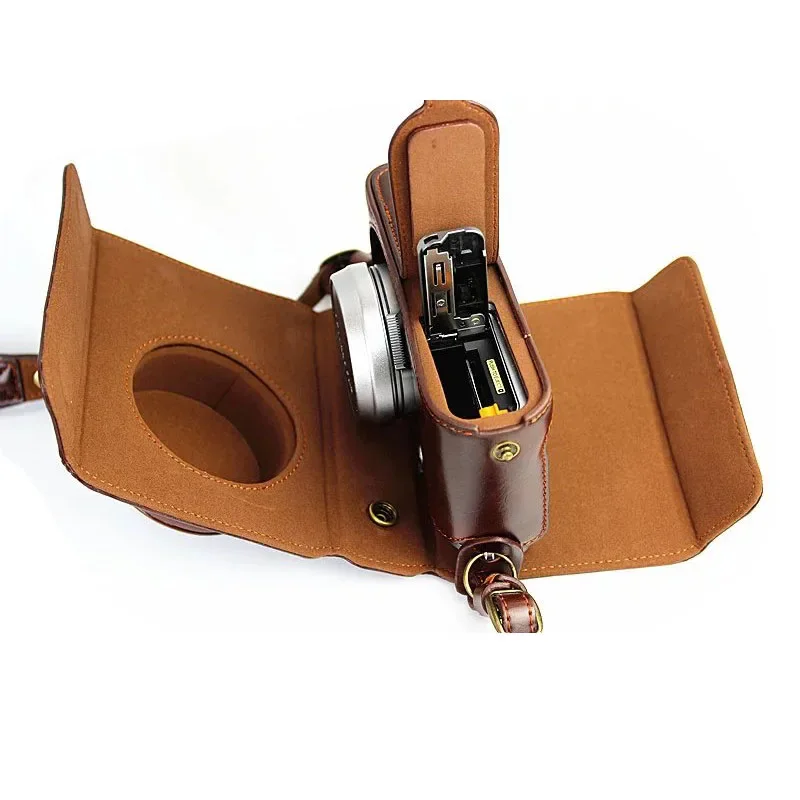 Luxe PU Lederen Camera Tas Voor Fujifilm Fuji X100 X100S X100T X100V X100F XA5 XA7 XA20 XT100 XT200 XT10 XT1 XF10 XS10