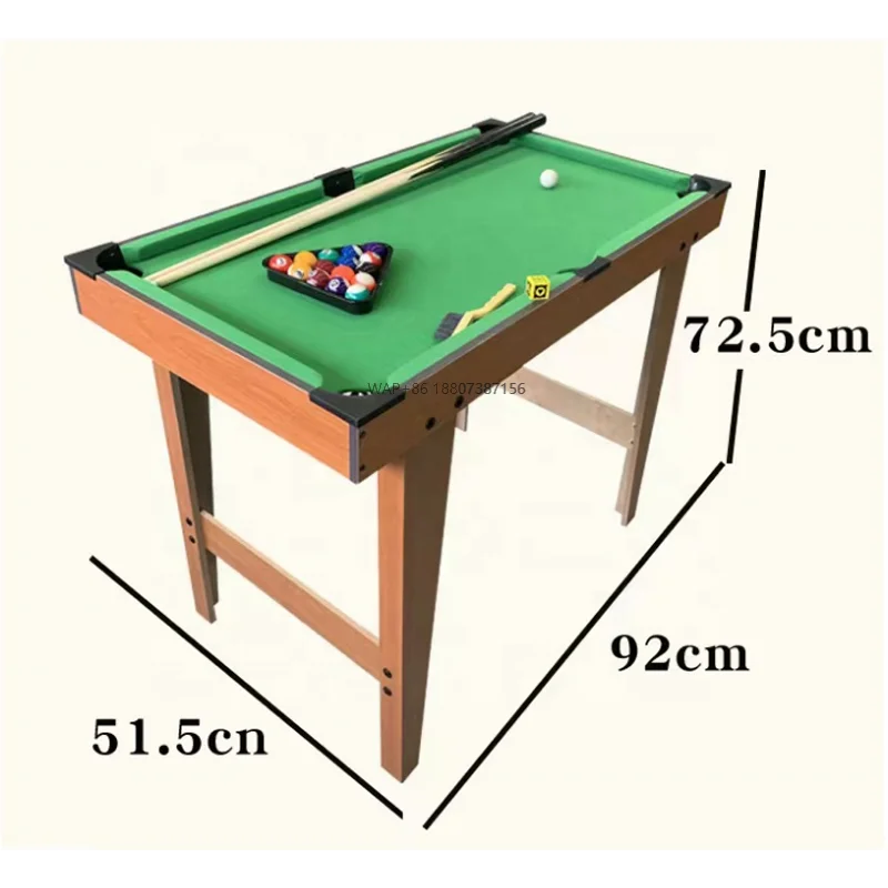 Hot Selling Mini 90cm Length Snooker Game Indoor Sport 3FT Kid's Pool Billiard Table for Sale