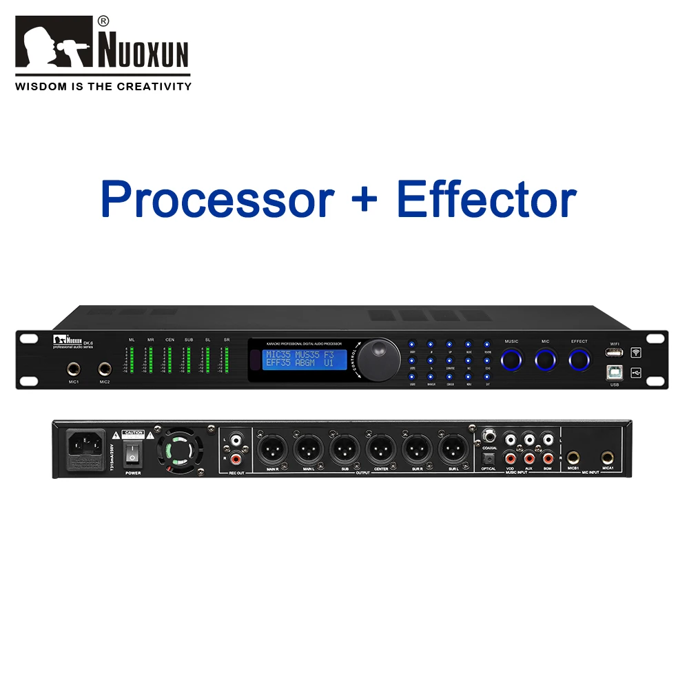 2026DSP Professionele Audio Karaoke Digitale Processor Audioprocessorapparatuur