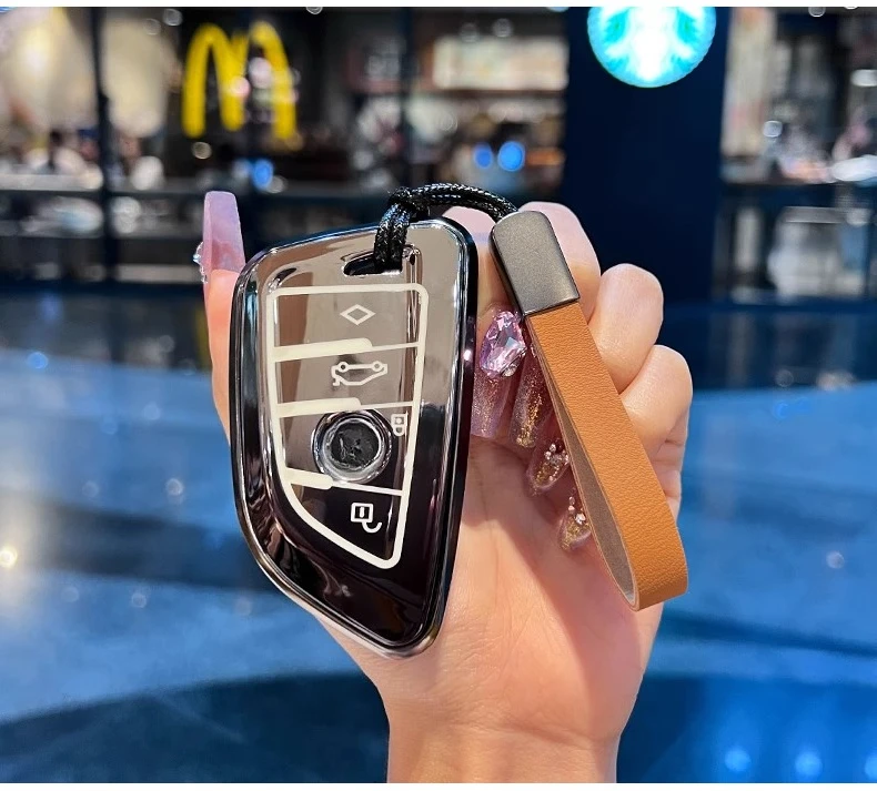 

For BMW 5 Series Key Protection Cover 25 New x5 Blade x1 Premium 3 Series 3 Series i3 Car 530 Shell 325li Buckle Male