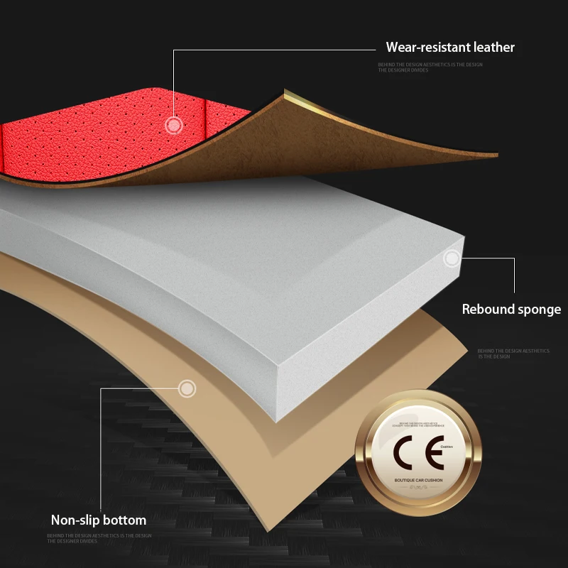 غطاء مقعد السيارة الفاخر المخصص لتويوتا CHR لاند كروزر برادو كورولا E150 هايلري RAV4 بريوس ، إكسسوارات السيارات الداخلية #6