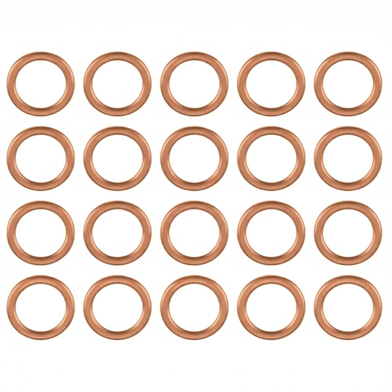 D5BE High Performances Gasket For Oil Drain Plug Corrosion Resistance Secure N0138157