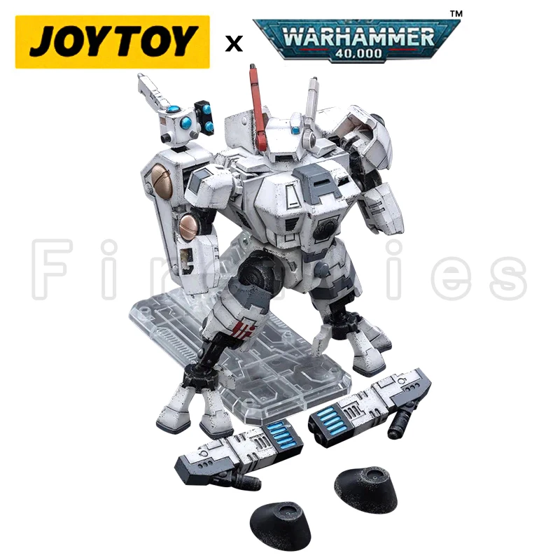 JOYTOY-figura DE ACCIÓN DE T'au Empire XV8, modelo de colección de Anime de 40K, de la Crisis Battlesuit, Shas'ui, K'yen, 1/18