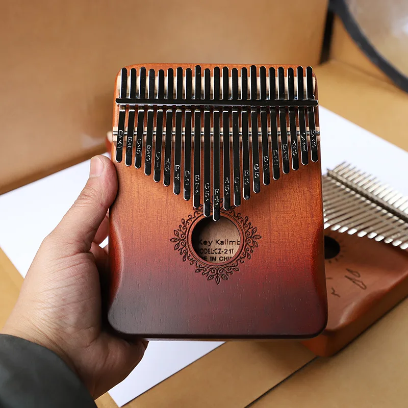 Solid Wood Kalimba 21 Key Beginner Unique Instrument Healing Professional Kalimba Sound Therapy Keyboard Musical Instruments