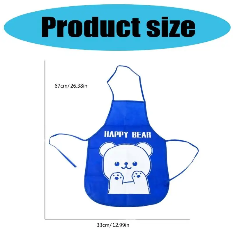 39bd Kid Grepron Kitchen Apron Cucina Cucina da forno dipinte per il gioco ruolo giocattolo