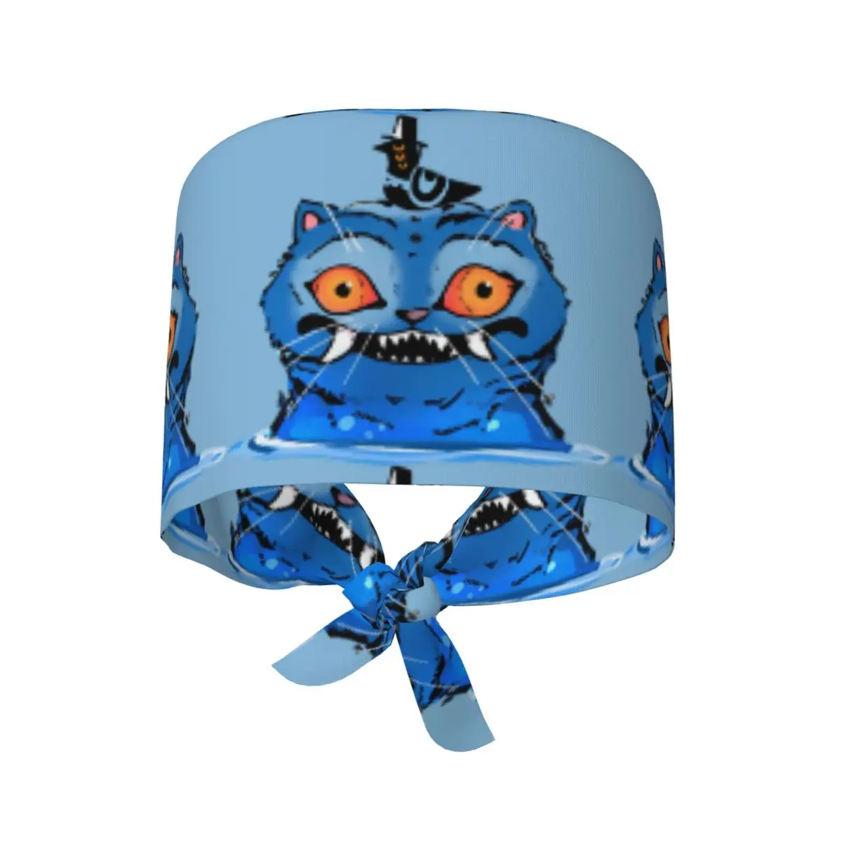 Verpleging Hoeden KPop Demon Hunters Werk Scrubs Hoed Medische Hoed Comfortabel Elastisch Voor Unisex Vrouwen Bandage Tie Terug Patroon Werken Cap