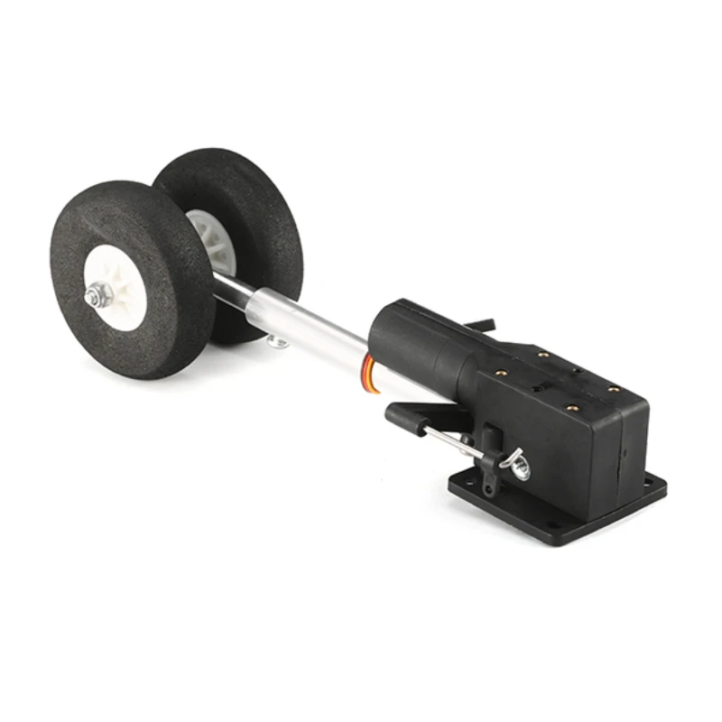 Ensemble de train d'atterrissage rétractable à deux roues, résistant aux chocs, pour avion RC 2KG