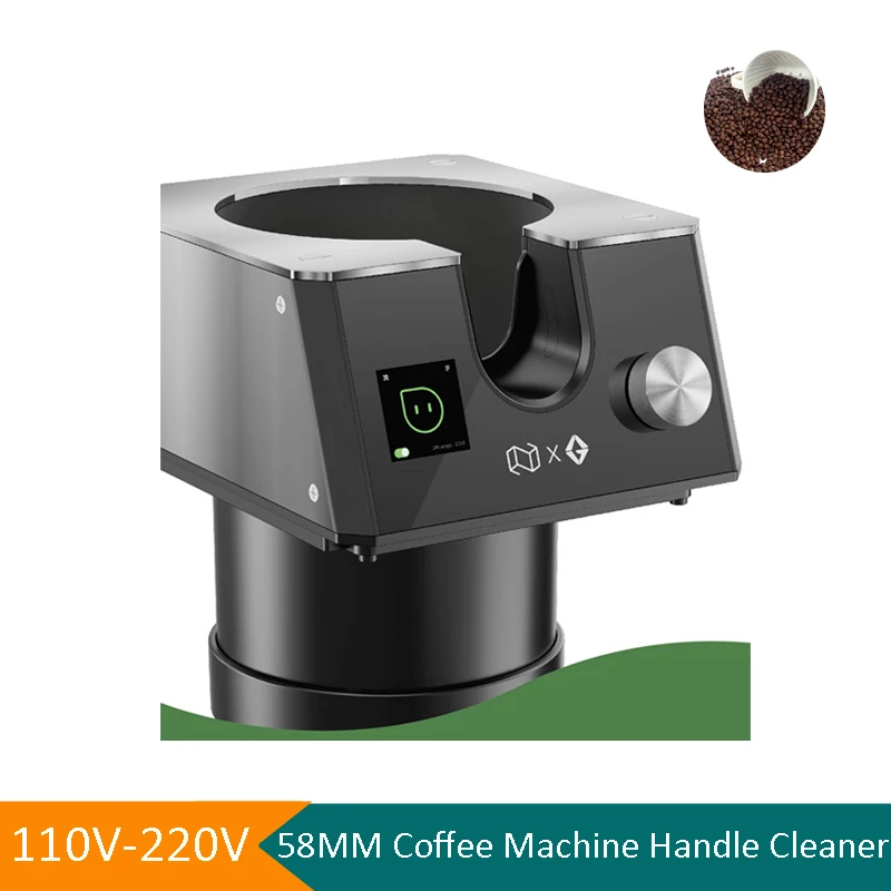 

Popular Automatic Coffee Portafilter Cleaner Factory Price Electric Portafilter Cleaner 58MM High Quality Coffee Handle Cleaner