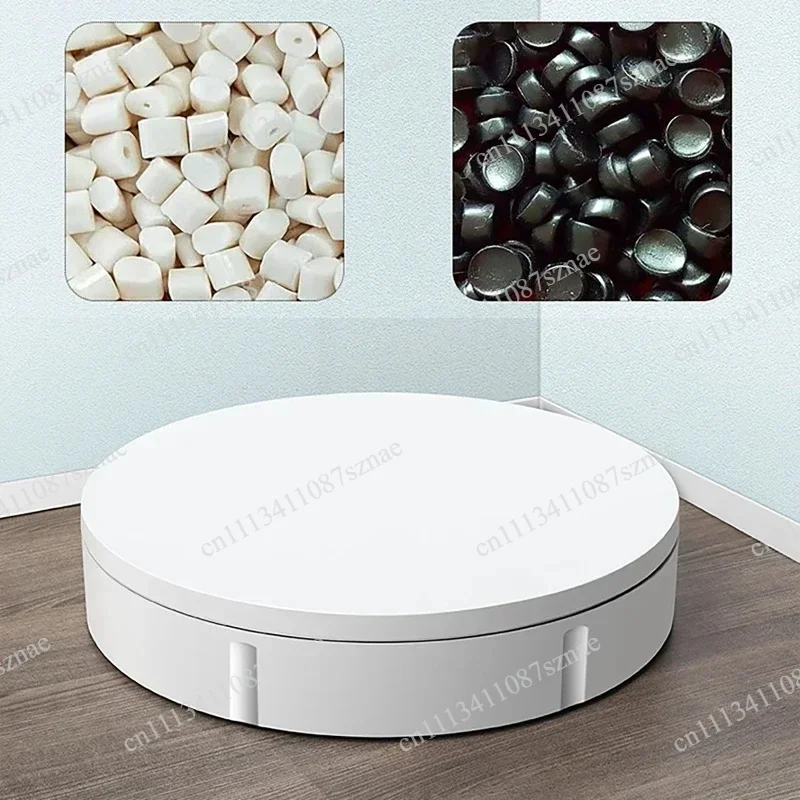 22cm Electric Rotary Turntable with Remote Control, 50kg Load Capacity for 3D Scanning, Photography and Exhibition Display