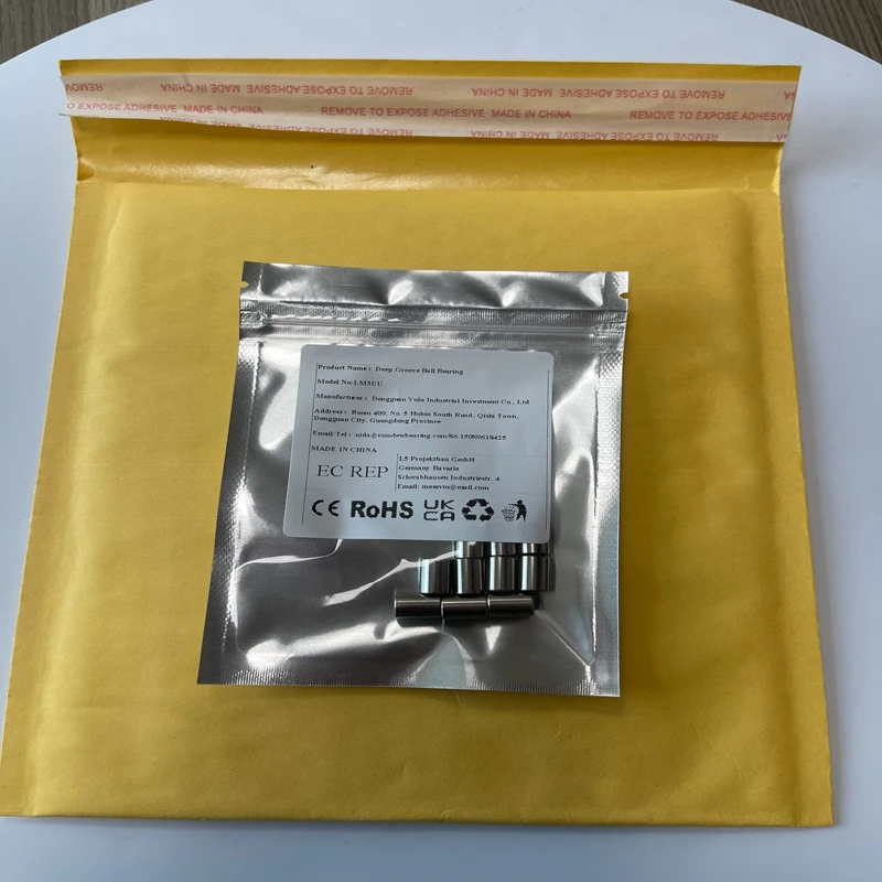 4PCS LM3UU 3X7X10 mm Linear Bearing Linear Ball Bearing For 3D Printer Equipment Transmission Mechanism Small Engraving Machine