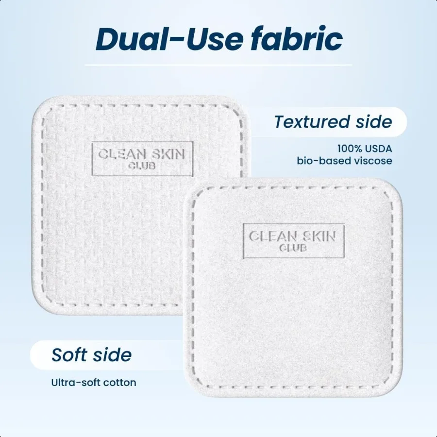 وسادات Clean Pads 2.0 [حواف Impd الجديدة] مضمونة لا تساقط وسادات الوجه المدمجة ثلاثية الطبقات مزخرفة فائقة النعومة من القطن العضوي P