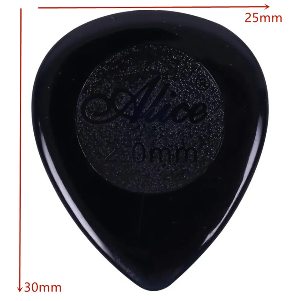 6pcs Alice Guitar Picks Plectrums Large Stubbies Big 1mm 2mm 3mm For Secure Grip Guarding Against Slipping Rotating