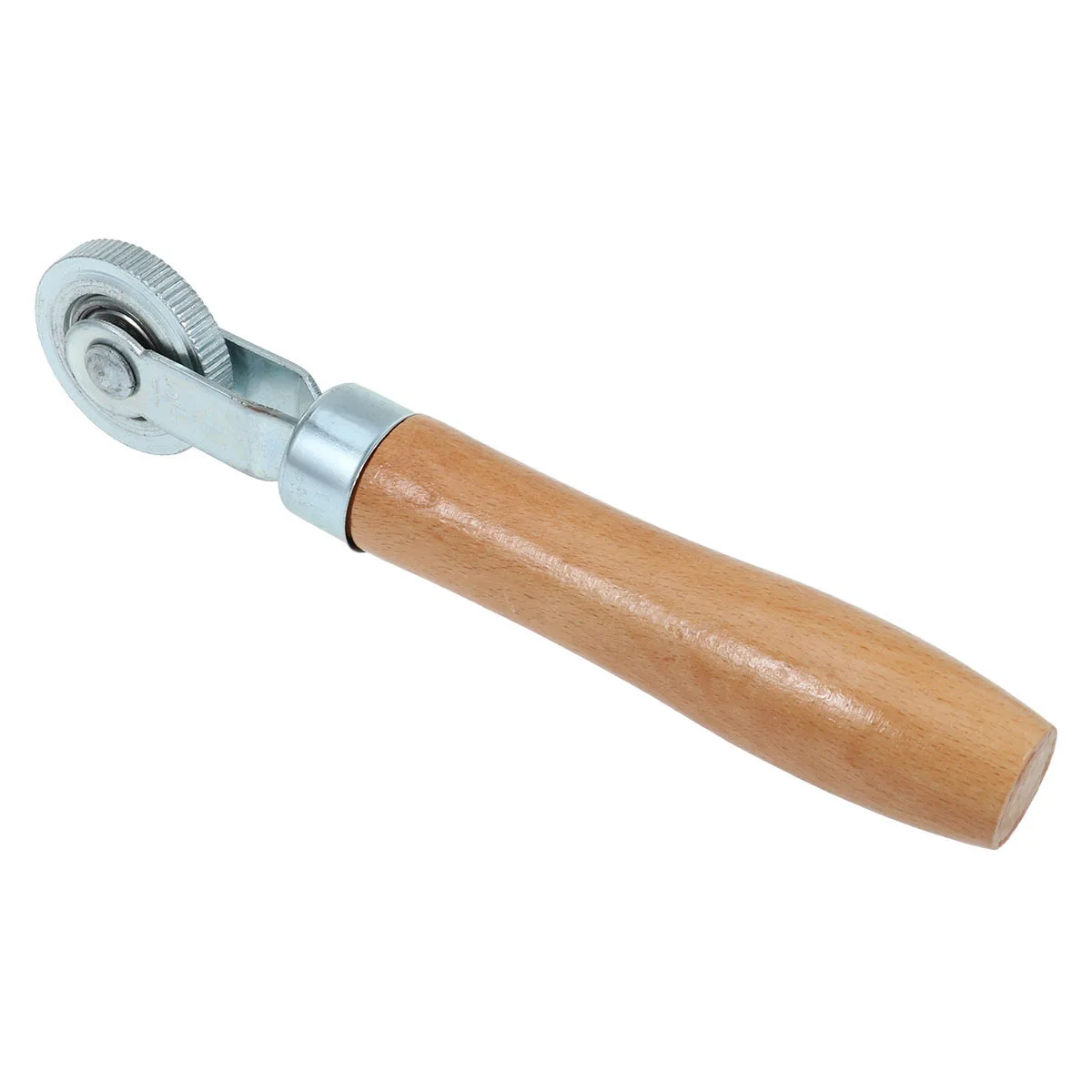 Strumento per pneumatici Rullo per cuscinetti Manico in legno Facile da usare Risparmio di manodopera Cucitrice per pneumatici Rimuovi l'aria trappata Garantisci un buon sigillo di pneumatici per auto