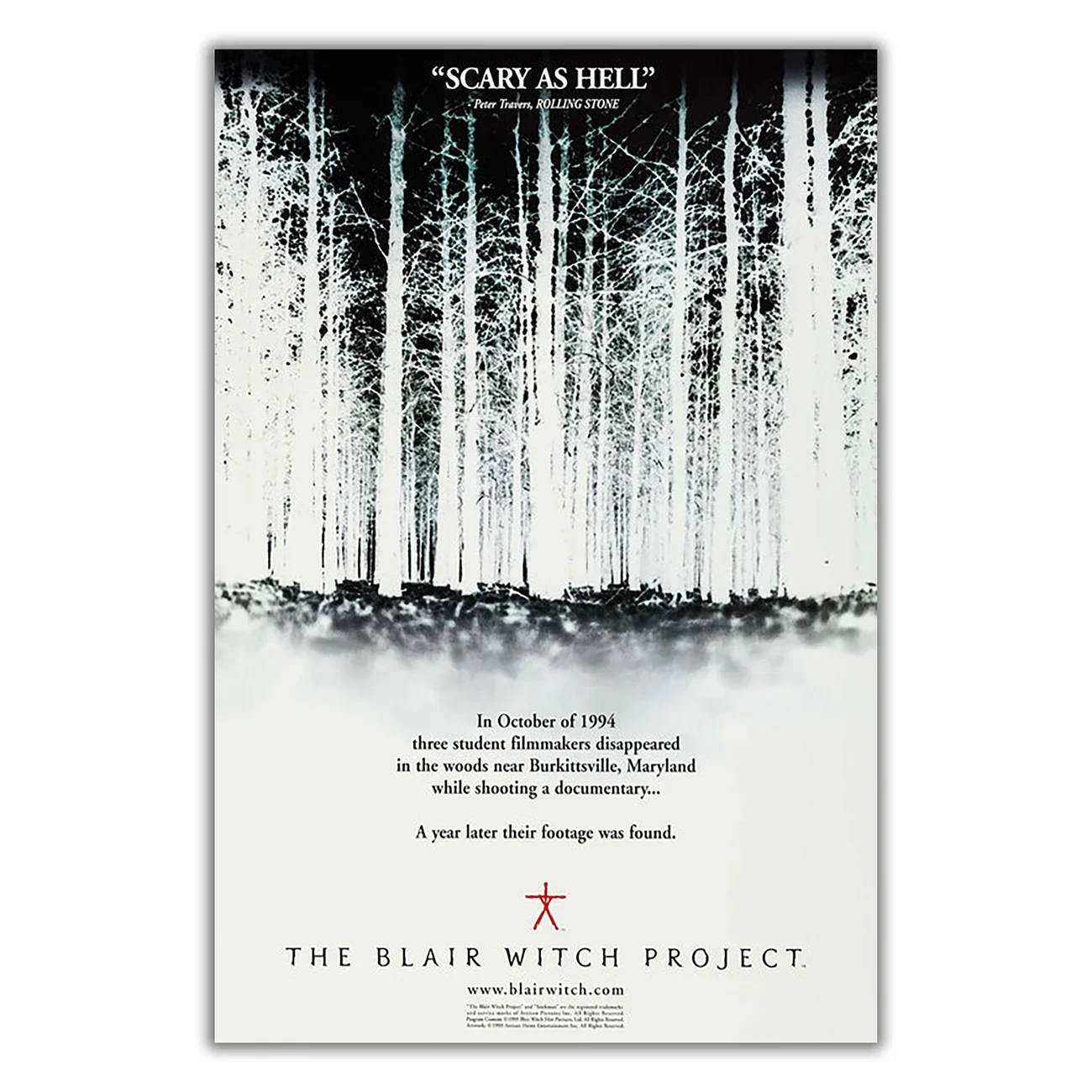 WM3084 The Blair Witch Project (2) Wonderful Classic Movie HD Silk Fabric Poster Art Decor Indoor Painting Gift