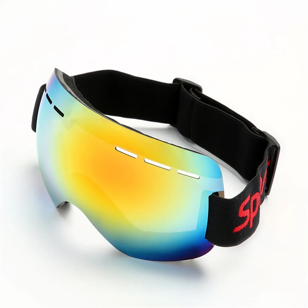 SPORTSHUB Windproof Ski Goggles Anti-fog Big Ski Mask Glasses Skiing Men Women Snow Snowboard Goggles CS0018