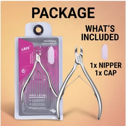 Sharp Blade Nail Clippers & Double Springs Cuticle Trimmer – Professional Pedicure Tools for Nail Art & Care
