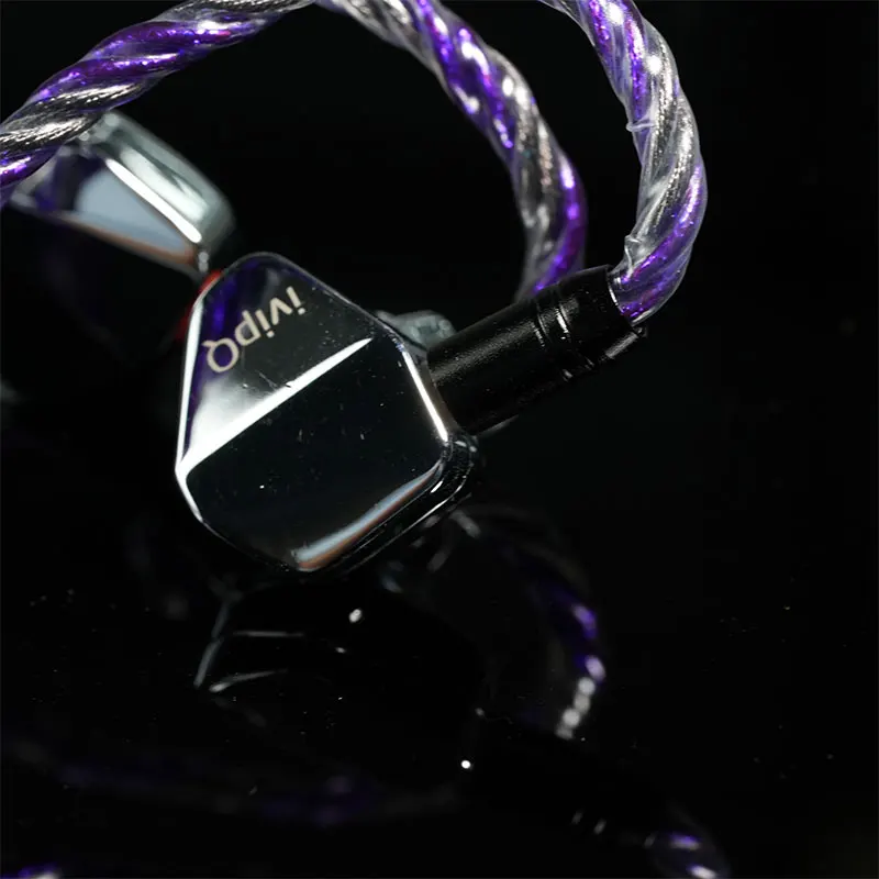 IvipQ-335 In-Ear-Monitor-Kabel (IEM), hochwertiges Mehrkern-Kopfhörer-Upgrade-Kabel, geeignet für MMCX/2pin/Dual 3.5/IE900 – Detail 8