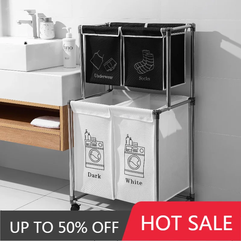 Dirty Laundry Basket Laundry Baskets Hamper With Wheels Organizing Baskets Organizer Box Storage Boxes Bathroom Organizers