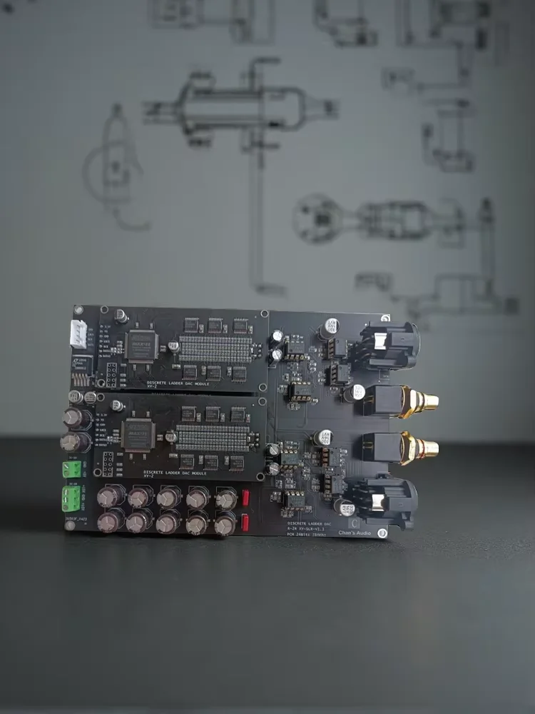 Complementary R2R DAC 24bit 384kHz PCM Decoder HiFi Audio Module