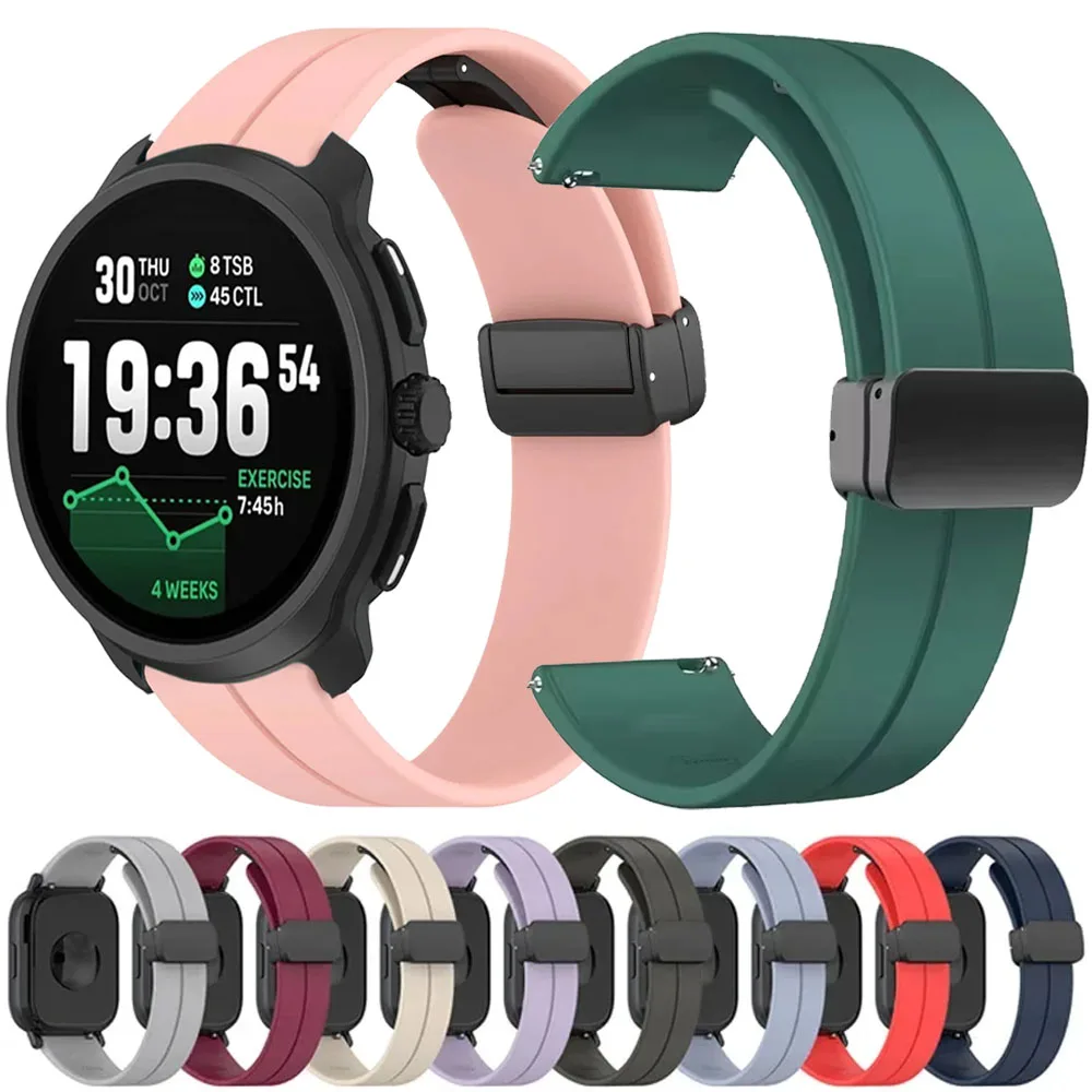 20/22 مللي متر لينة سيليكون الفرقة ل COROS APEX 4 42 مللي متر/PACE 3 CMF ساعة 3 برو خفيفة الوزن حزام الساعات ل Suunto العمودي 2/السباق 2/Run/3