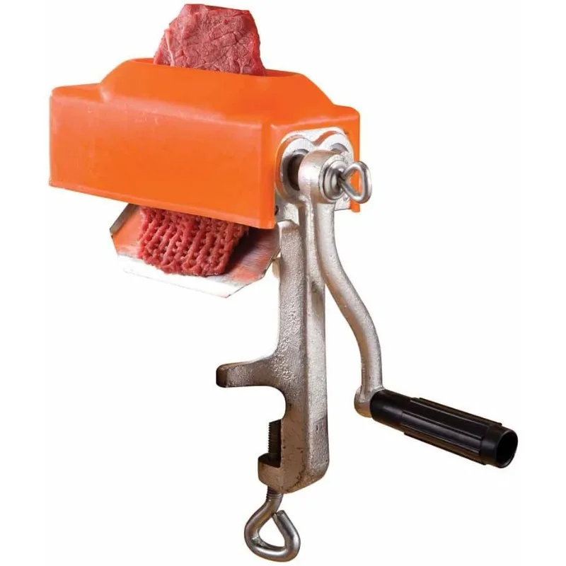 

Products Clamp-On Tenderizer, Cast Iron and Plastic, Orange