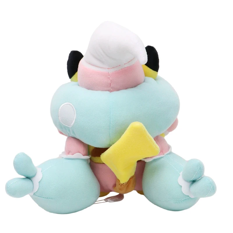 NOWY 20cm 1-7 sztuk/zestaw Cosplay Pikachu Pokemon pluszowa lalka Meowth Gengar Psyduck Kawaii miękka kreskówka Piplup zabawka dla dzieci prezent