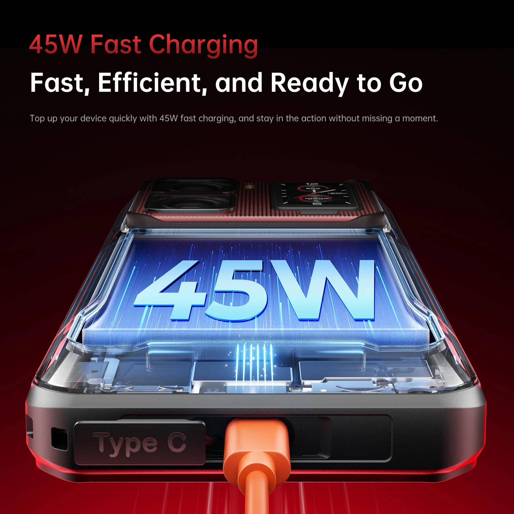 Oukitel WP300 Global Edition Rugged Smartphone Bluetooth Headset Watch 16000mAh 6GB（12+24）GB+512GB 6.78