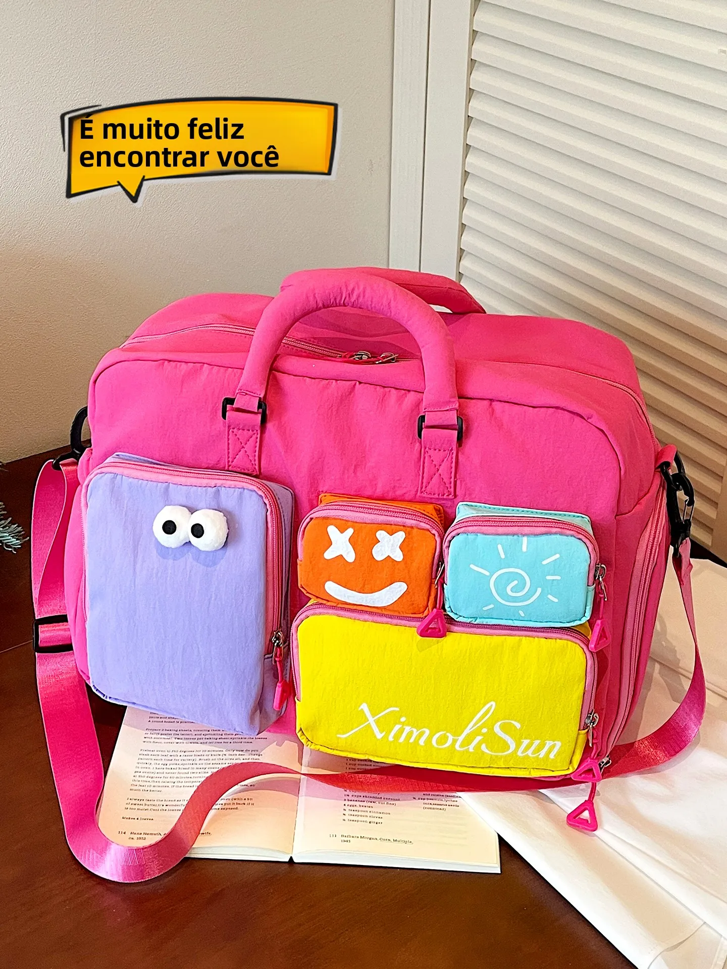 ladies-short-trip-lightweight-large-capacity-travel-bag-crossbody-single-shoulder-handbag-nylon-material-korean-style-2026-ne