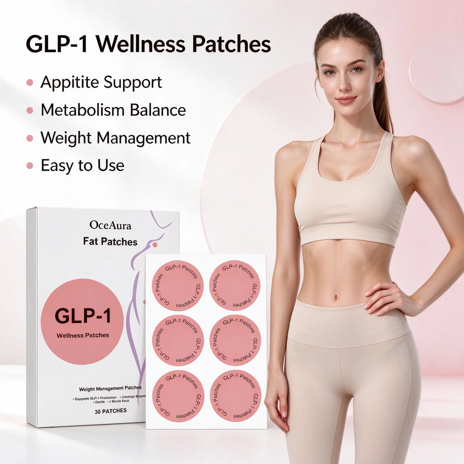 Body Contouring & Skin Care Patch Gentle Daily Nourishing Patch Help Reveal & Highlight Body Lines Lightweight Moisturizing Care