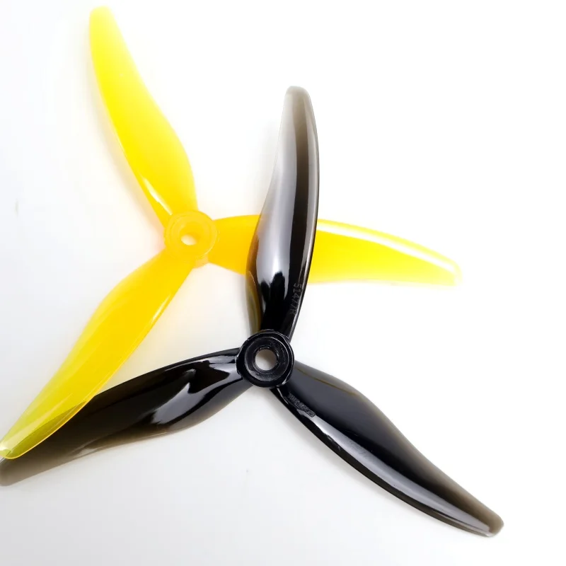 2 pairs Gemfan Hurricane 51477 5.1X4.77X3 3 blades PC fan for RC FPV race freestyle 5 inch drone replacement DIY parts