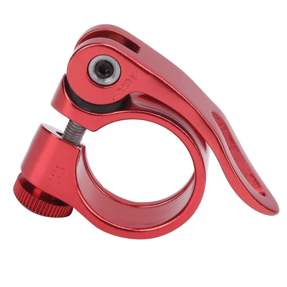 

28.6mm Bicycle Seat Tube Clamp Aluminum Alloy Easy Installation Bike Seat Post Clamp Seat post Clamp for 25.4mm Seat Tube