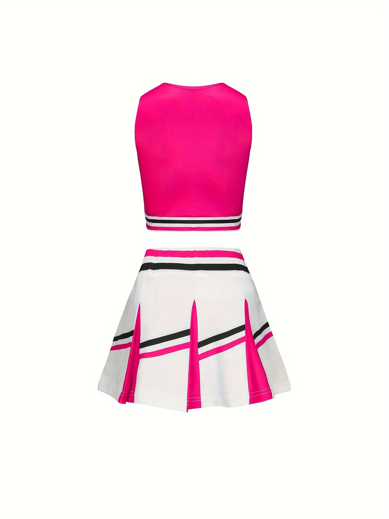 Campus Activities: Children's Cheerleading Sleeveless Set, Basketball Match Cheering, Comes with Velvet Balls Suitable for Sport