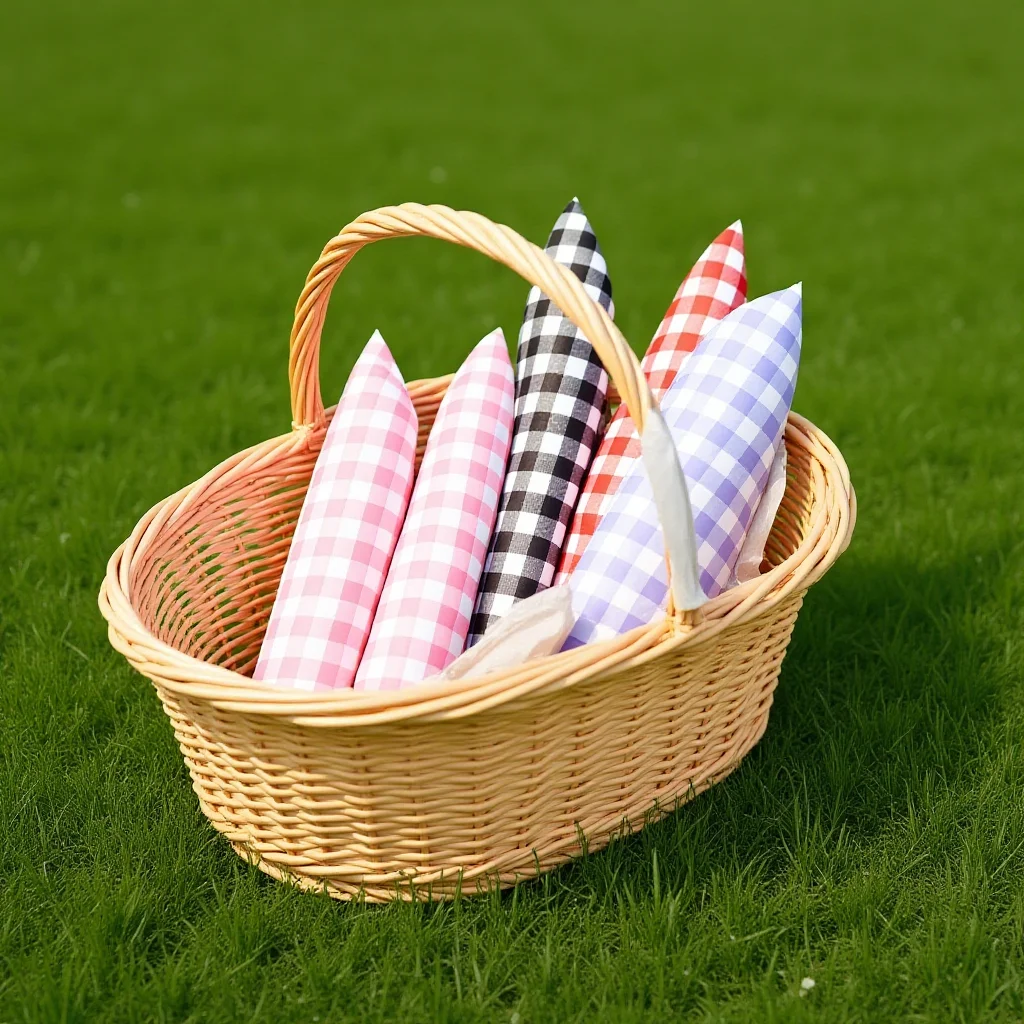 Gift Packaging Paper Waterproof Ouya Paper Waterproof Wrapping Paper Check Pattern For Floral Bouquet Wrapping Decoration Gift